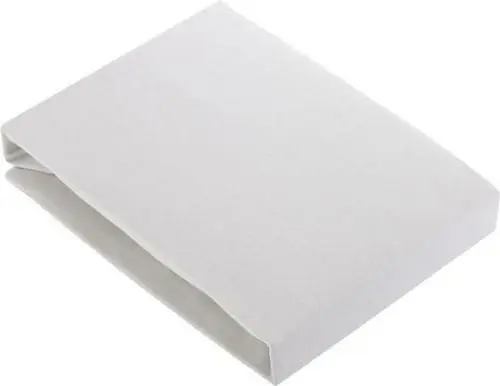 Spannbetttuch Basic in Silber ca. 150x200cm