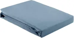 Spannbetttuch Basic in Blau ca. 150x200cm