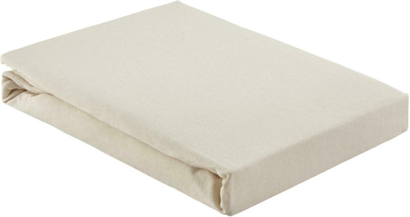Spannbetttuch Basic in Natur ca. 180x200cm