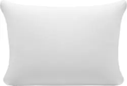 Kissenhülle Basic in Weiß, 2er Set