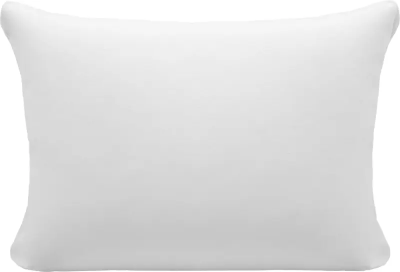 Kissenhülle Basic in Weiß, 2er Set