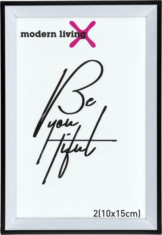 Bilderrahmen Mara in Schwarz ca. 10x15cm