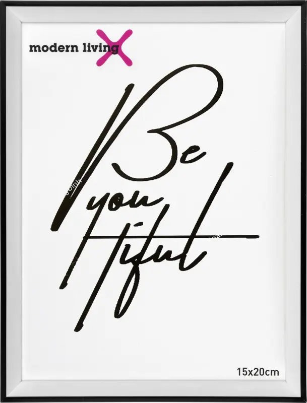 Bilderrahmen Mara in Schwarz ca. 15x20cm