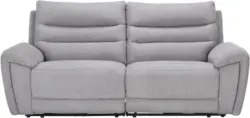 Sofa in Grau mit Relaxfunktion