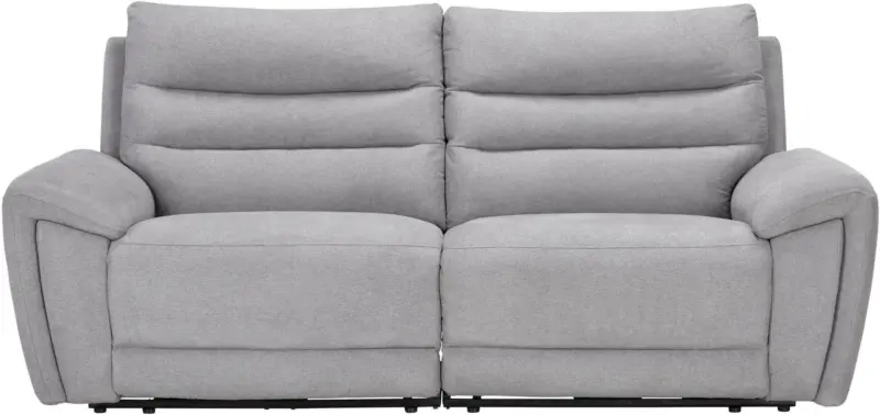 Sofa in Grau mit Relaxfunktion
