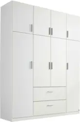 Kombischrank in Weiß