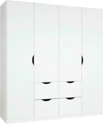 Kleiderschrank in Weiß