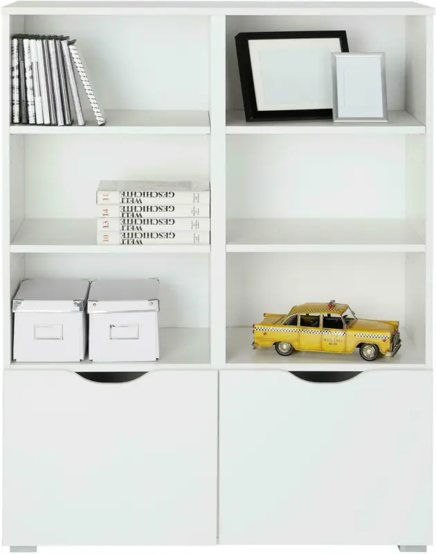 Regalelement in Weiß