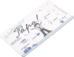 Schneidebrett Weltbester Papa aus Kunststoff