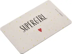 Schneidebrett Supergirl in Rosa