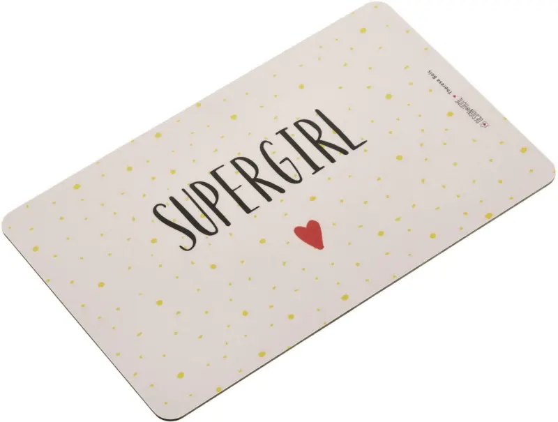 Schneidebrett Supergirl in Rosa
