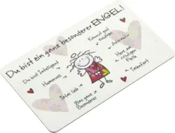 Schneidebrett Besonderer Engel in Weiß
