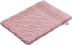 Waschhandschuh Carina in Rosa ca. 16x21cm