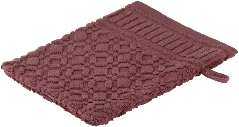 Waschhandschuh Carina in Mauve ca. 16x21cm