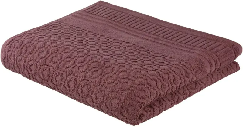 Duschtuch Carina in Mauve ca. 70x140cm