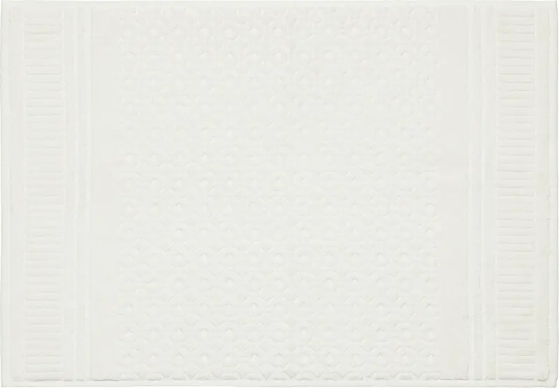 Badematte Carina in Weiß ca. 50x70cm