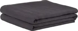 Überwurf Solid One in Anthrazit ca. 240x210cm