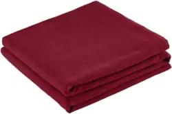 Überwurf Solid One in Rot ca. 240x210cm