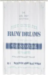 Duschvorhang Rainy Dreams ca. 180x200cm