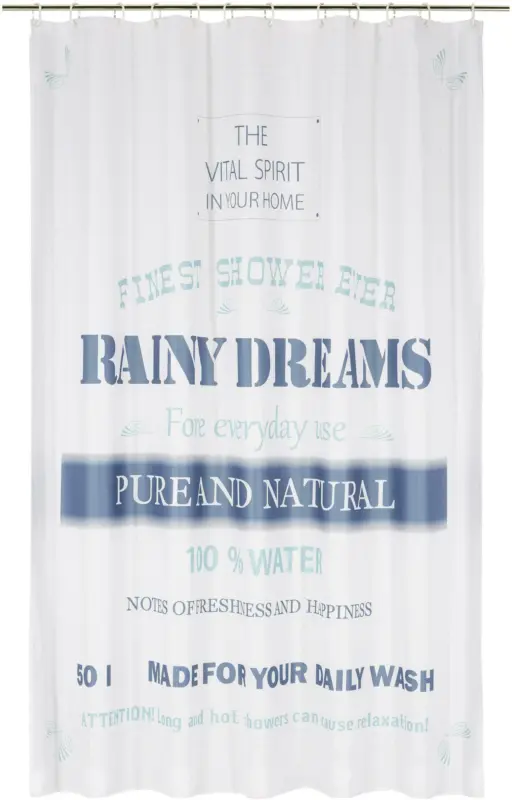 Duschvorhang Rainy Dreams ca. 180x200cm
