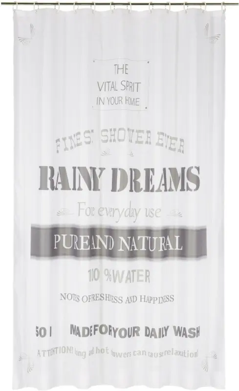 Duschvorhang Rainy Dreams ca. 180x200cm