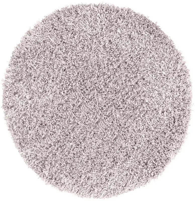 Hochflorteppich Lambada in Rosa Ø ca. 67cm