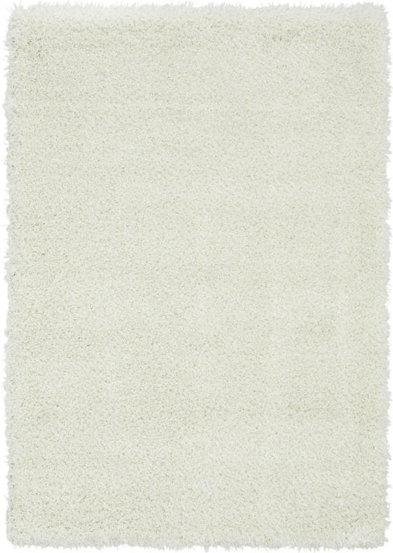 Hochflorteppich Lambada in Weiß ca. 120x170cm