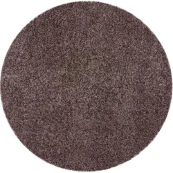 Webteppich Rubin in Aubergine Ø ca. 200cm