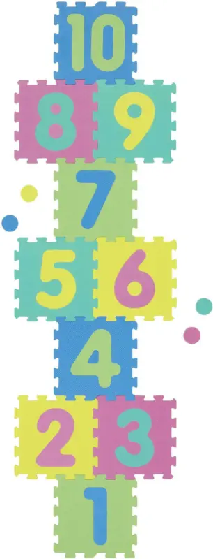 Fußmatte Playmat in Bunt ca. 210x60cm