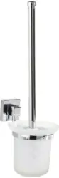 WC-Bürstengarnitur Mare Chromfarben