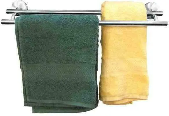 Handtuchhalter in Chromfarben