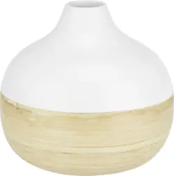 Vase Naturelle Weiß/Natur