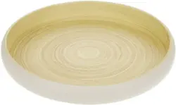 Dekotablett Naturelle Weiß/Natur