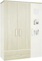 Kleiderschrank in Naturfarben