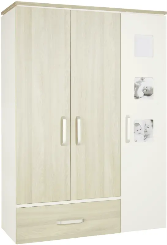 Kleiderschrank in Naturfarben