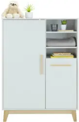 Highboard in Hellgrau