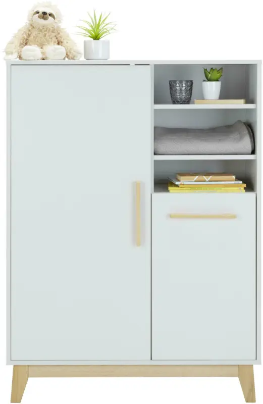 Highboard in Hellgrau