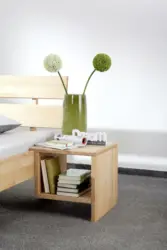 Nachtkästchen 'Jana' , aus Buche