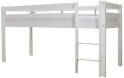 Mittelhohes Bett 'Alex' , aus Buche