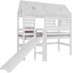 Spielbett 'Eliyas' , aus Buche, weiß