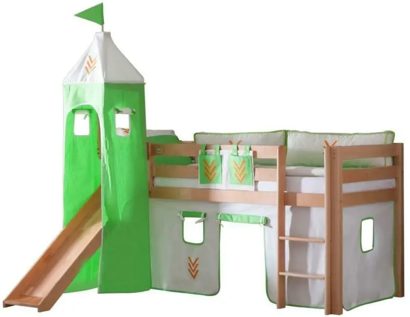 Spielbett 'Alex' , aus Buche