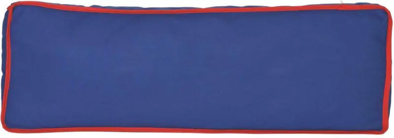 Kinderkissen Seitenkissen in Blau/Rot