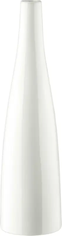 Vase Plancio aus Porzellan in Weiß