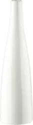 Vase Plancio aus Porzellan in Weiß