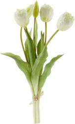 Kunstblume Tulpen in Weiß