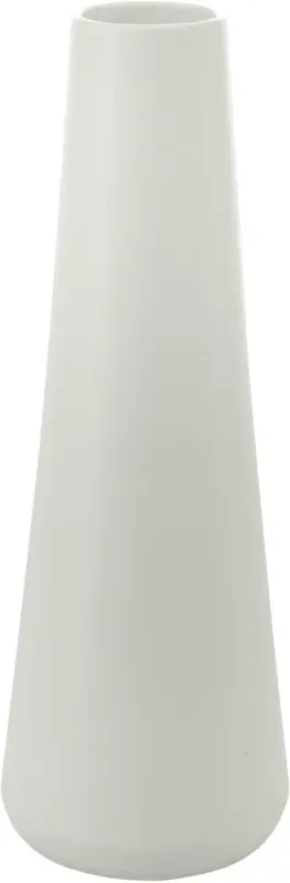 Vase Bilbao I in Weiß