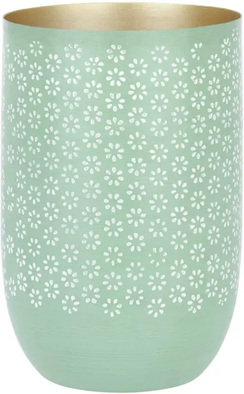 Vase Fleuri aus Metall