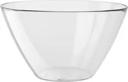 Schale Basic aus Glas Ø ca. 26cm