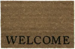 Fußmatte Welcome in Naturfarben ca. 40x60cm