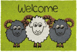 Fußmatte Welcome Sheep in Multicolor ca. 40x60cm